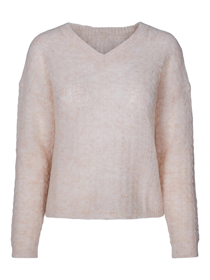 Shimmery V-neck Sweater
