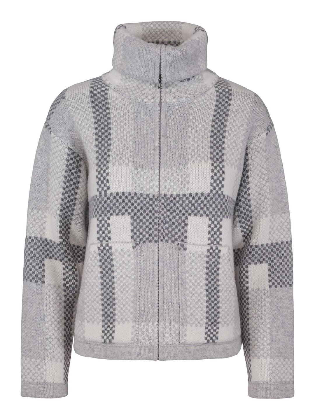 Check Cardigan
