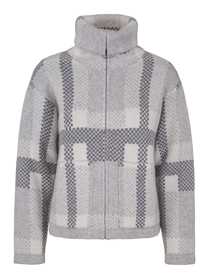 Check Cardigan
