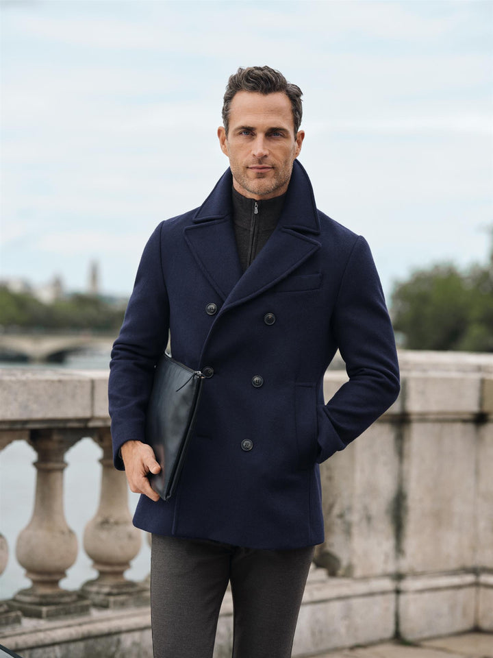 Paris peacoat