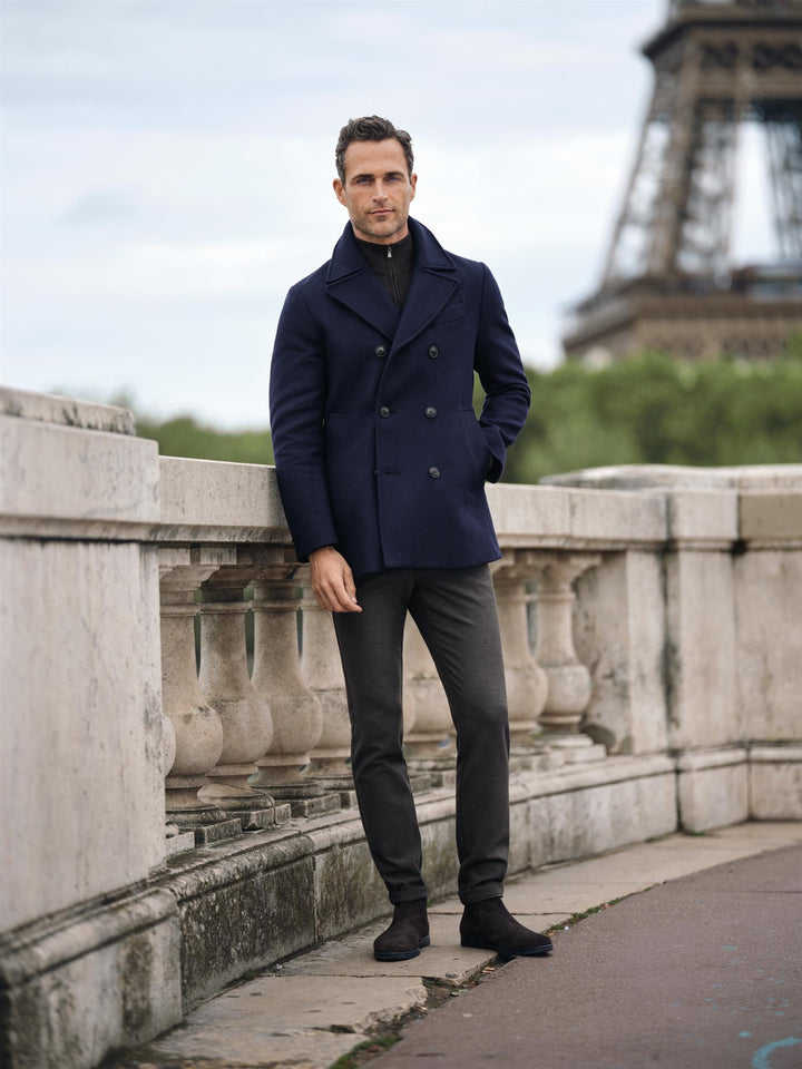 Paris peacoat