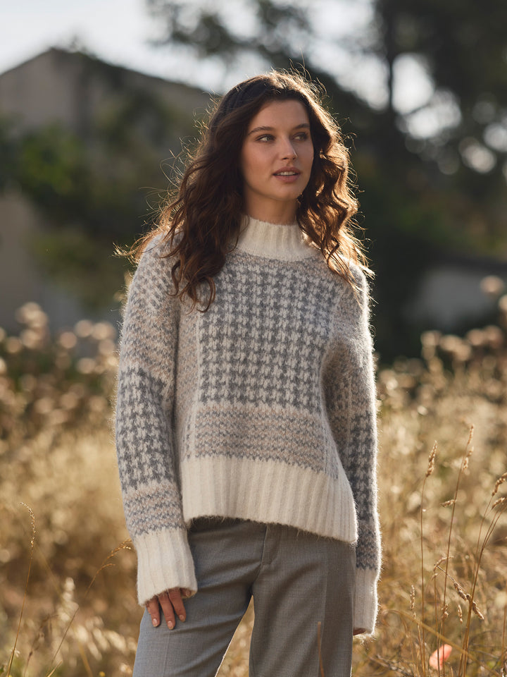 Echo Glencheck Sweater