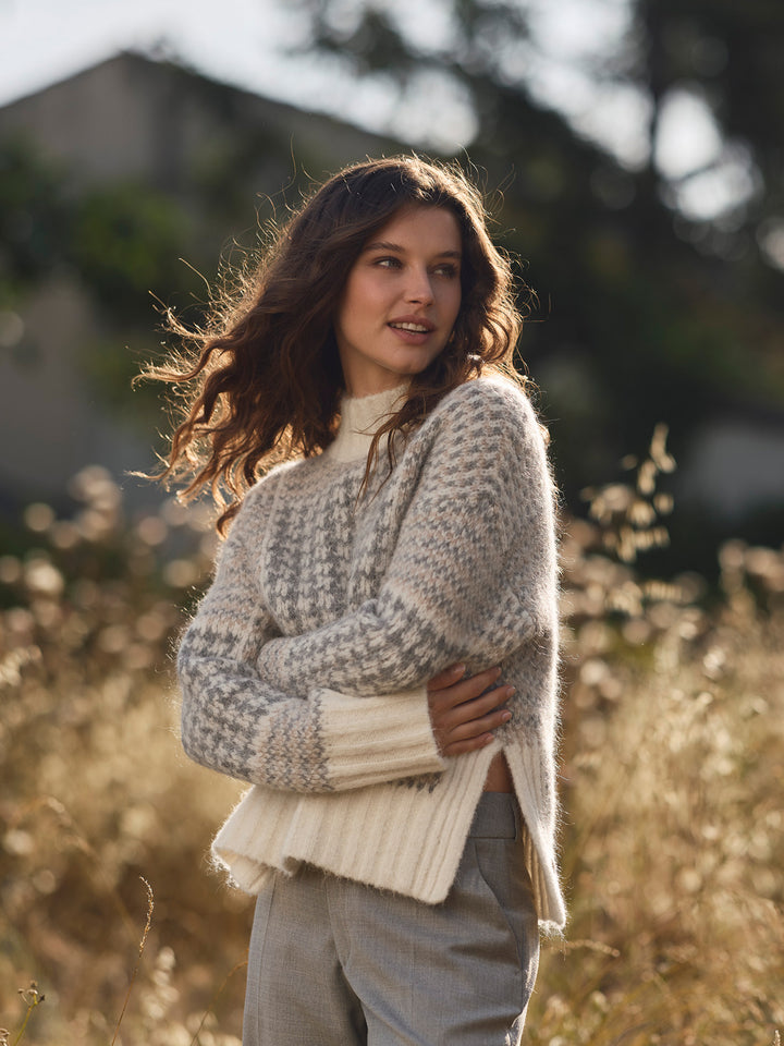 Echo Glencheck Sweater