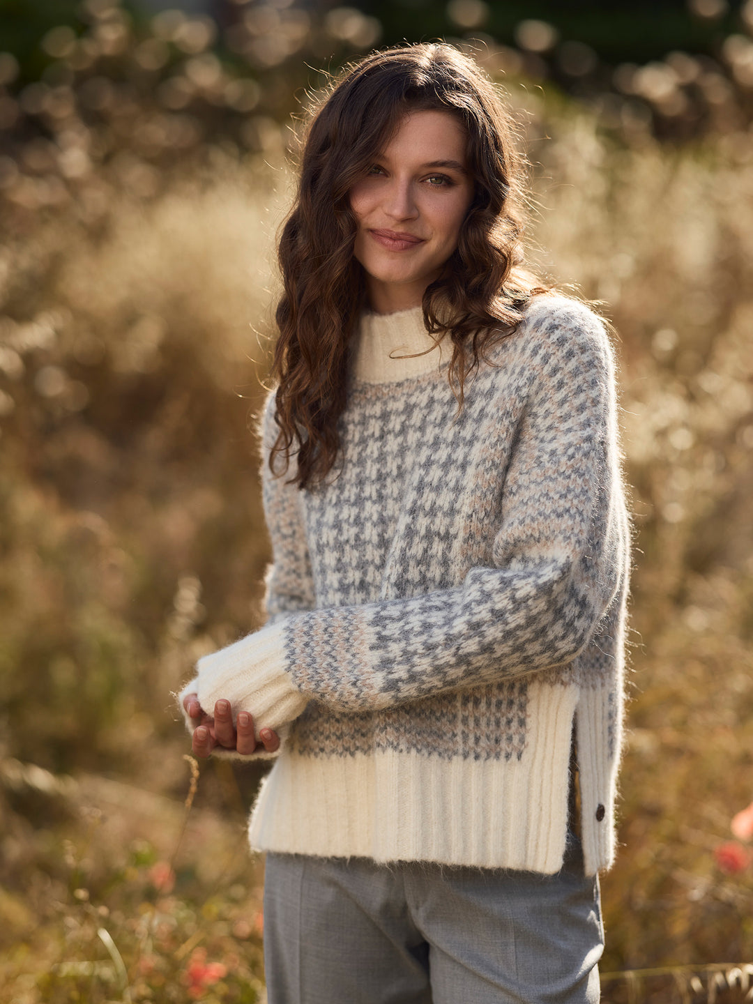Echo Glencheck Sweater