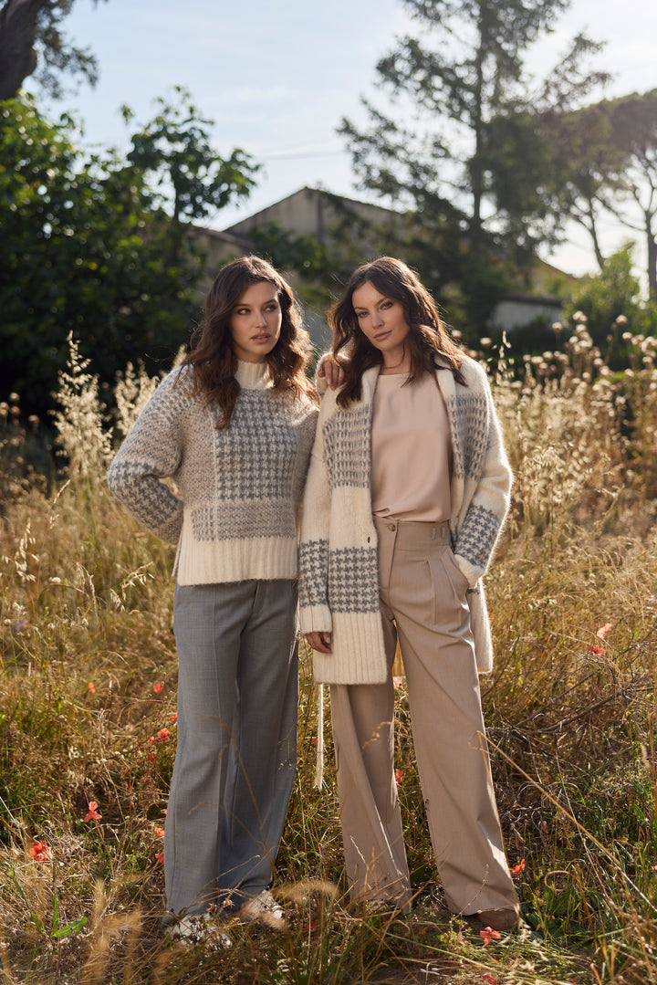 Echo Glencheck Sweater