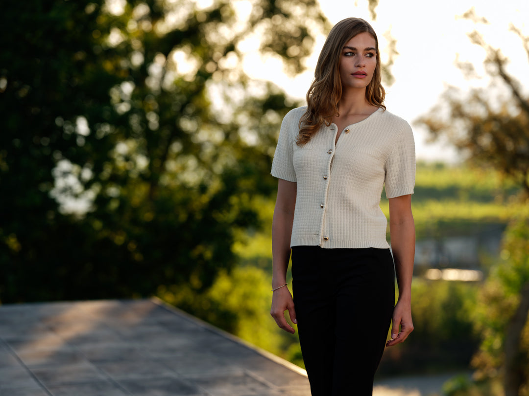 Bo Short Cardigan