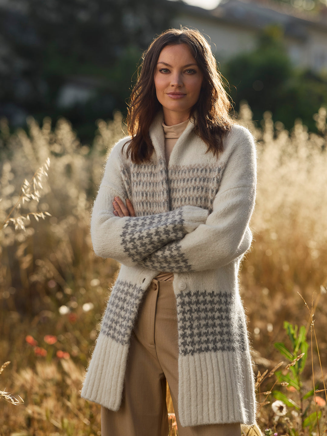 Spirit Glencheck Cardigan