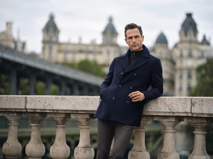 Paris peacoat